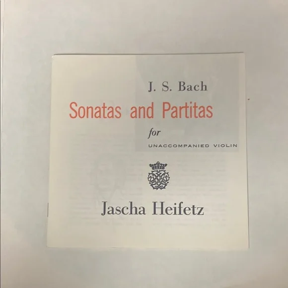 RCA Victor Heifetz Vinyl Record set